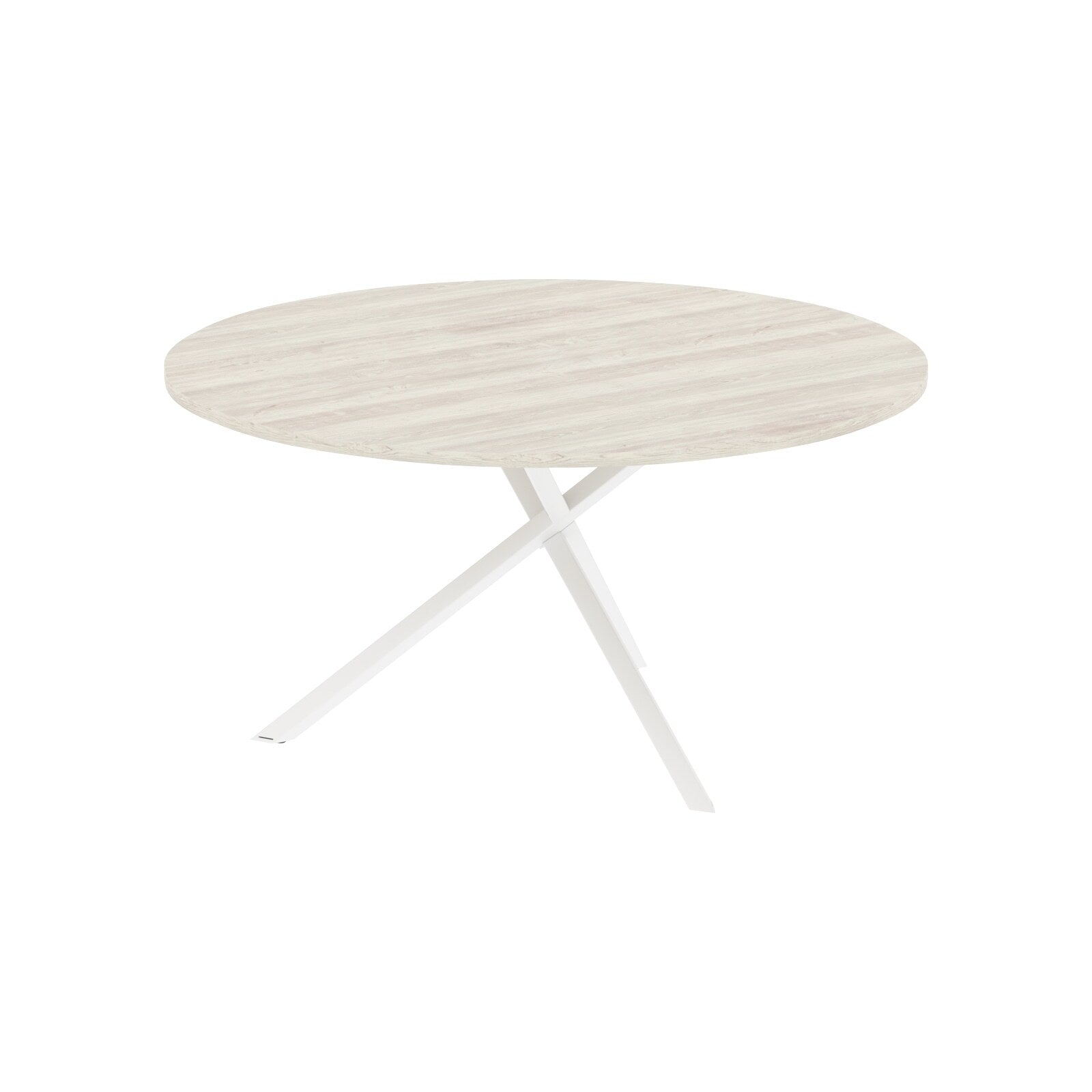 ROUND SHAPE TABLE MADE IN 25MM MFC TOP, E1 LAMINATE CHIPBOARD WITH 40X40MM METAL FRAMES by Treejar | Souqify