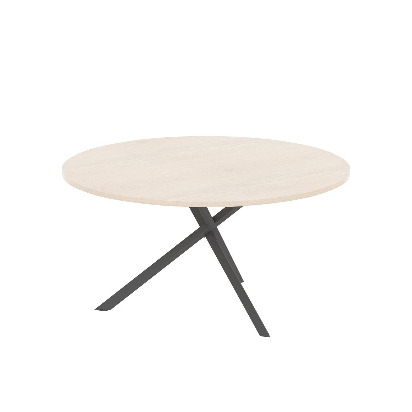 ROUND SHAPE TABLE MADE IN 25MM MFC TOP, E1 LAMINATE CHIPBOARD WITH 40X40MM METAL FRAMES by Treejar | Souqify