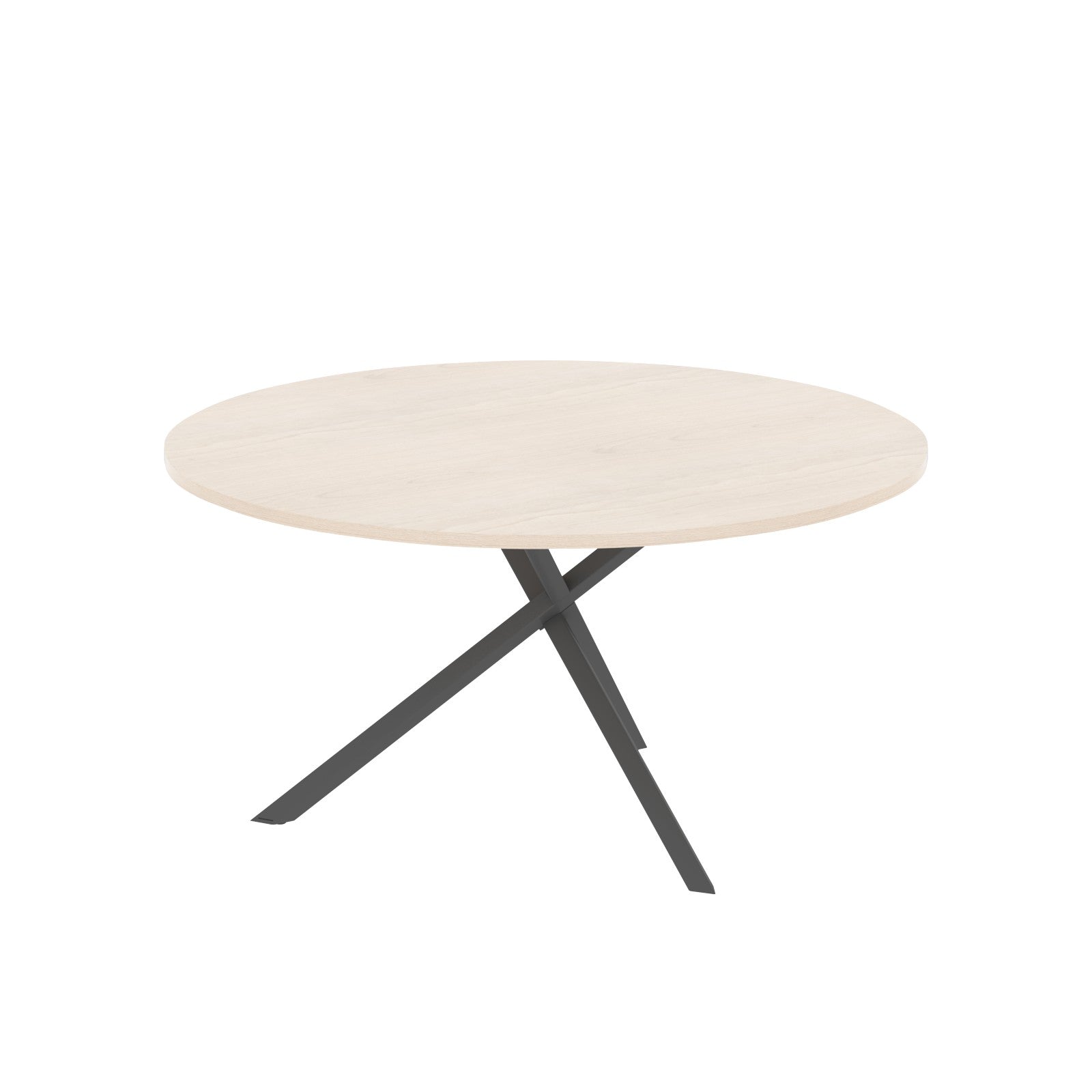 ROUND SHAPE TABLE MADE IN 25MM MFC TOP, E1 LAMINATE CHIPBOARD WITH 40X40MM METAL FRAMES by Treejar | Souqify