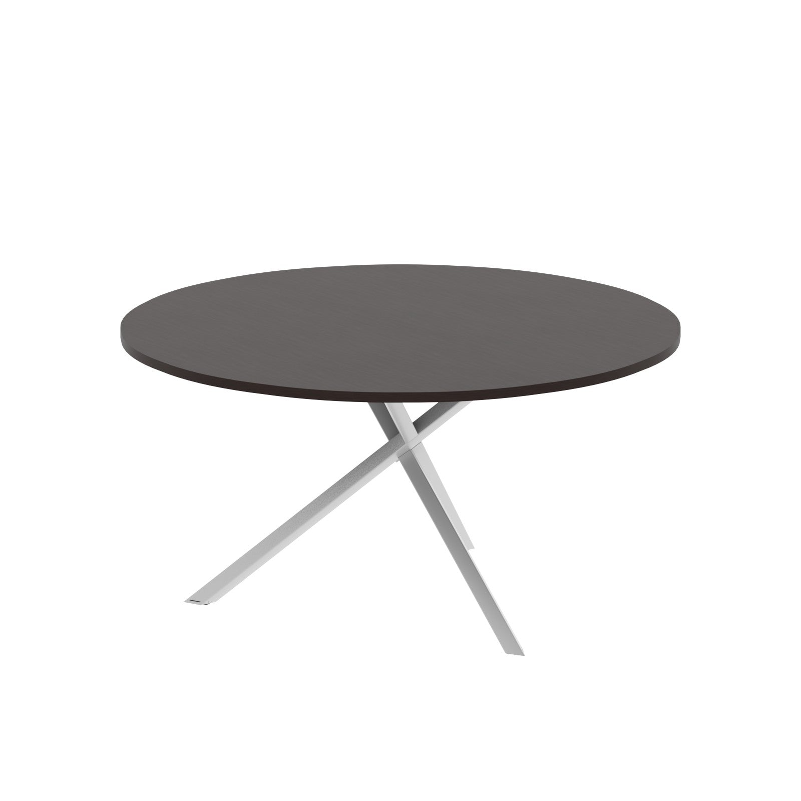 ROUND SHAPE TABLE MADE IN 25MM MFC TOP, E1 LAMINATE CHIPBOARD WITH 40X40MM METAL FRAMES by Treejar | Souqify