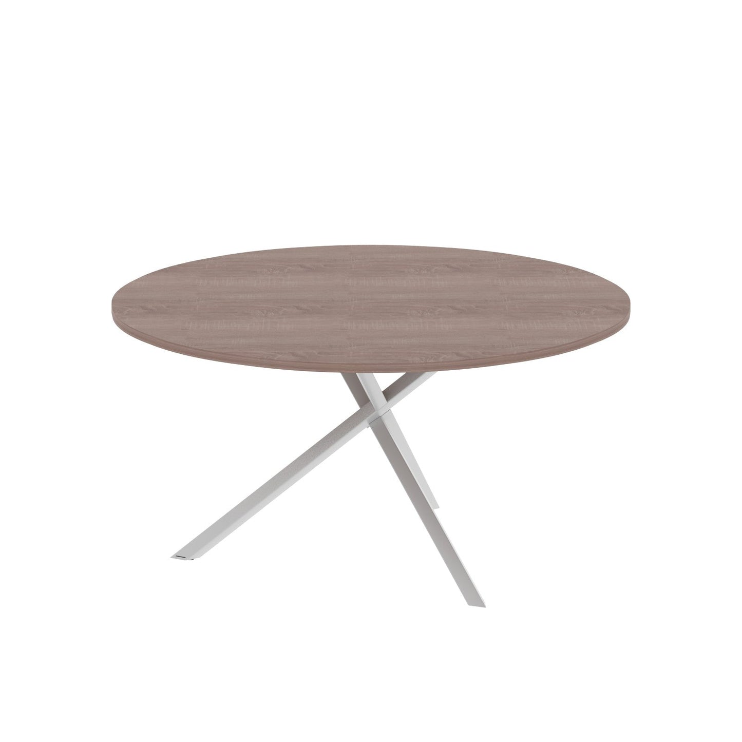 ROUND SHAPE TABLE MADE IN 25MM MFC TOP, E1 LAMINATE CHIPBOARD WITH 40X40MM METAL FRAMES by Treejar | Souqify