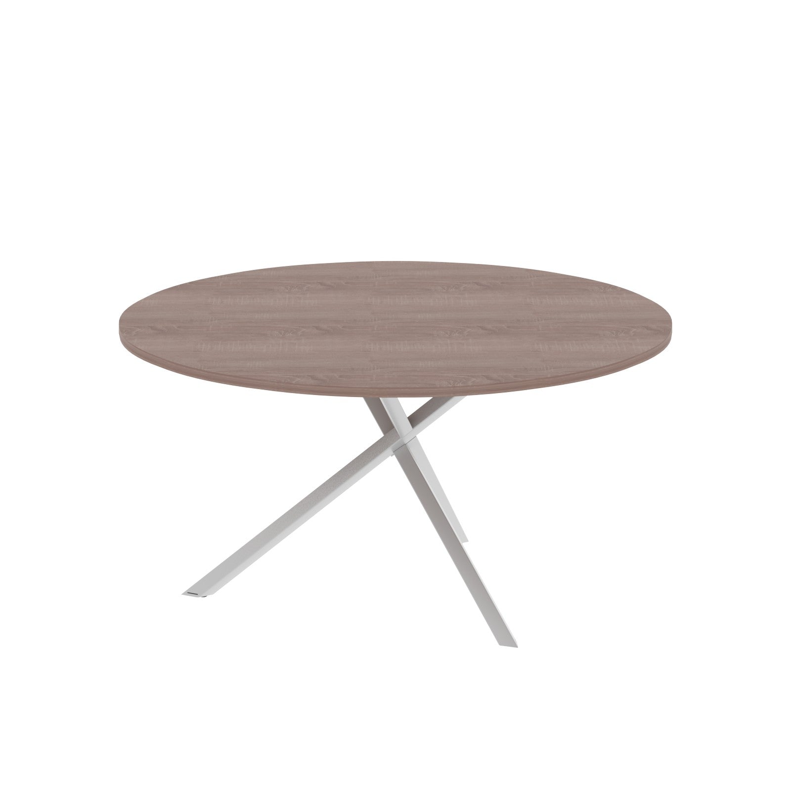 ROUND SHAPE TABLE MADE IN 25MM MFC TOP, E1 LAMINATE CHIPBOARD WITH 40X40MM METAL FRAMES by Treejar | Souqify