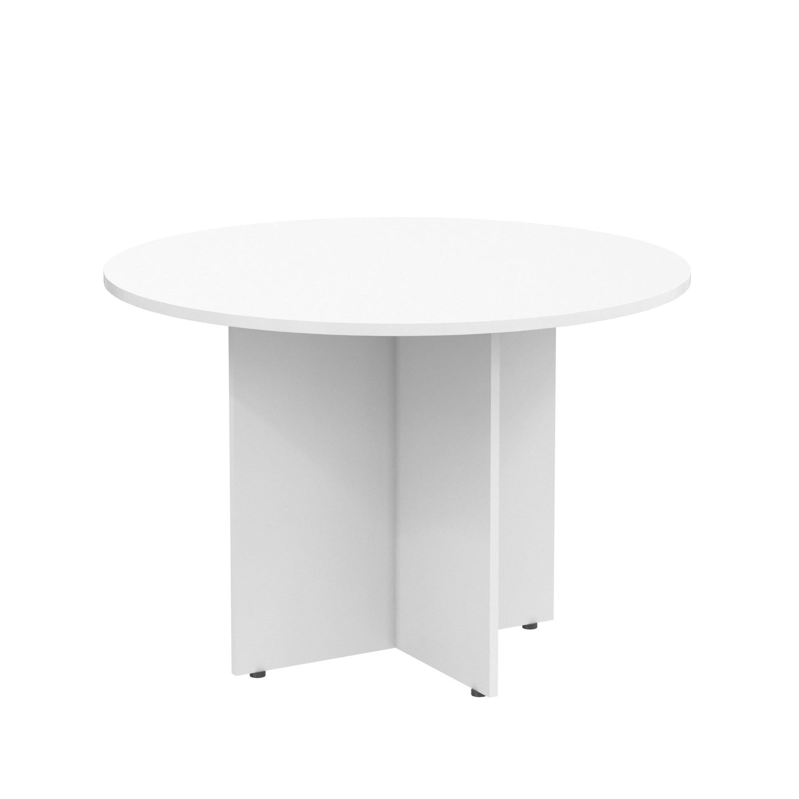 ROUNDED SHAPE DESK, MADE IN E1 LAMINATE CHIPBOPARD,WITH WOODEN MODESTY PANEL AND LEGS by Treejar | Souqify