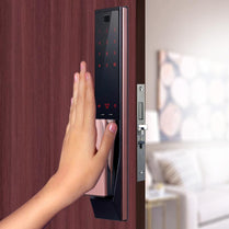 Samsung Digital Door Lock SHP DP738 – Bronze by SHEILDIFY | Souqify