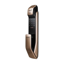 Samsung SHP-DP728 Smart lock with Push-Pull handle – Gold by SHEILDIFY | Souqify