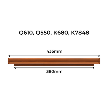 SCB435 | SCB427 - Sapele Cutting Board by TUSCANI | Souqify
