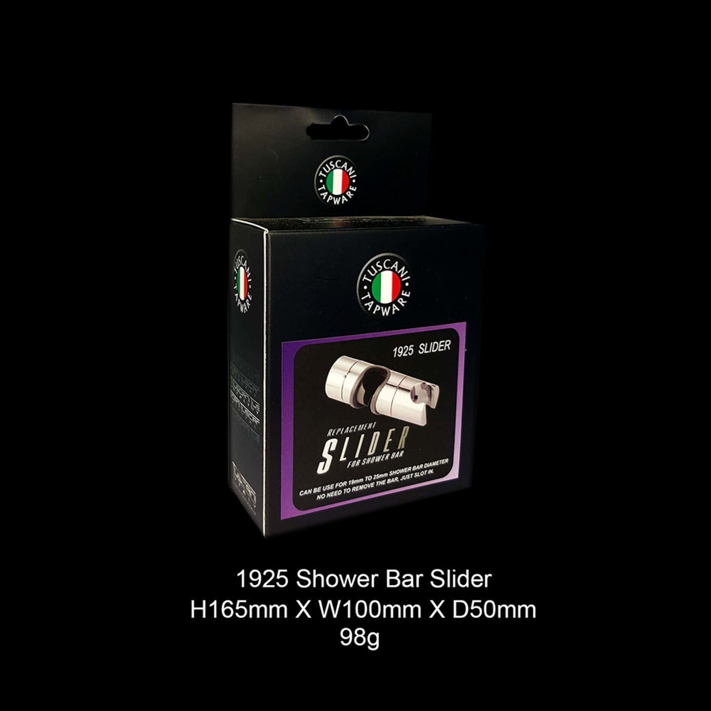 SDER1925 - Slider Shower Holder by TUSCANI | Souqify