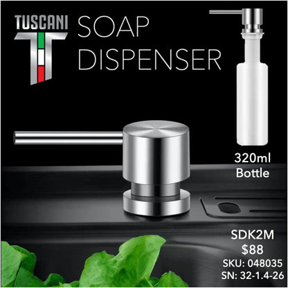 SDK2M | SDK2B - Soap Dispenser by TUSCANI | Souqify