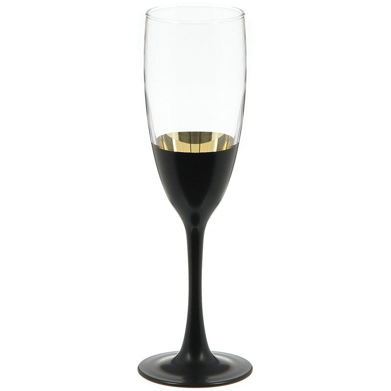 Set of 6 glasses, 170 ml "Blackstyle" 9 by Skyland | Souqify