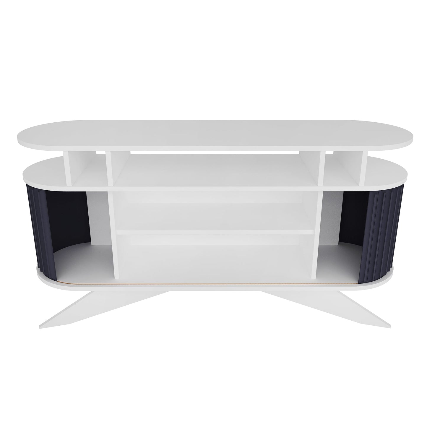 Sideboard Stor - White, Anthracite-STO59SB01 White
Anthracite 162 X 49 X 20 by DECOROTIKA | Souqify
