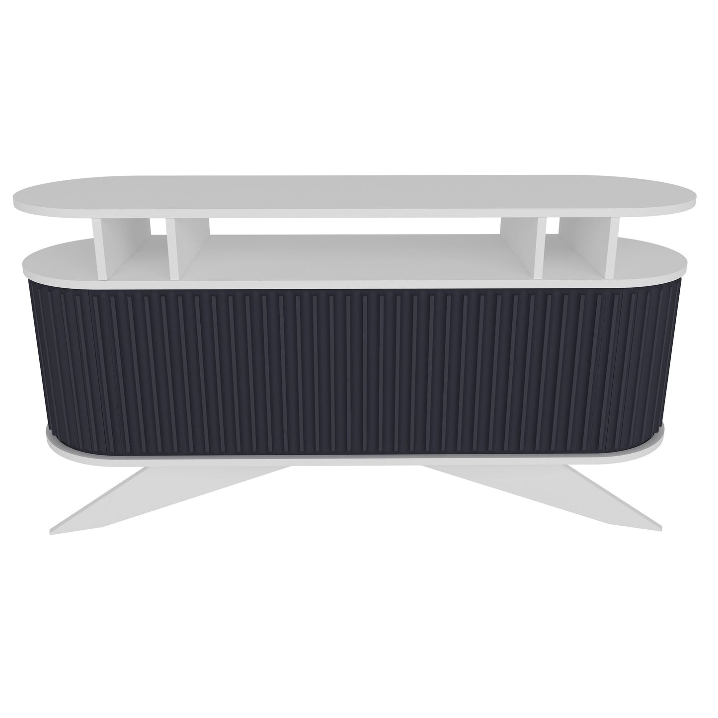 Sideboard Stor - White, Anthracite-STO59SB01 White
Anthracite 162 X 49 X 20 by DECOROTIKA | Souqify