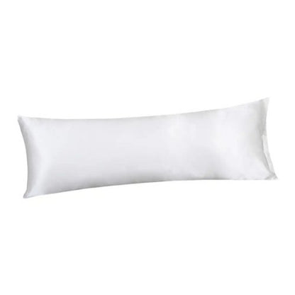 Silky Satin, 1-Piece Pillow Cover Case, Plain White Color. by 5 | Souqify
