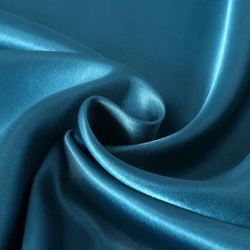 Silky Satin, Pillow Cover Case, Plain Yale Blue Color Design. by 5 | Souqify