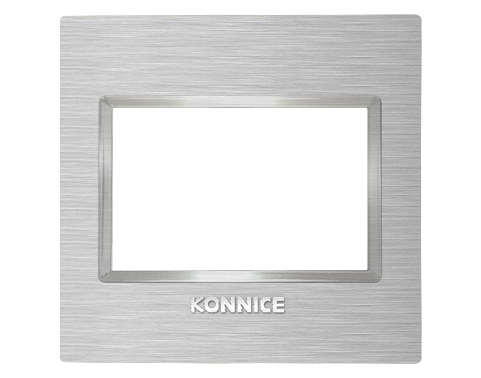 Silver Aluminum Electric Wall Cover by Konnice | Souqify