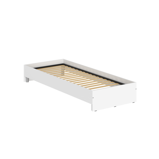 SINGLE-SIZED BED, MADE IN E1 LAMINATE CHIPBOARD by Treejar | Souqify