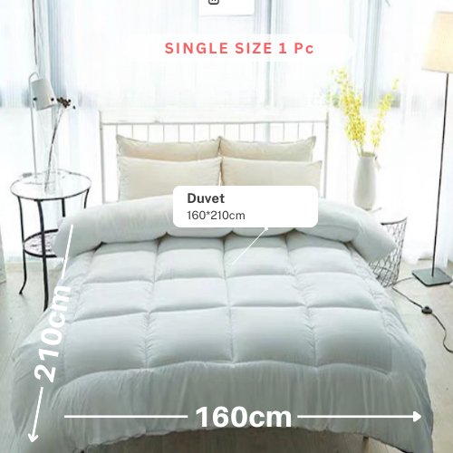 Soft Duvet Single size in vacuum-packed. by 5 | Souqify