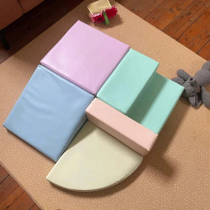 Soft Play Mini Pastel Set: Safe Fun for Kids by Home Decor | Souqify