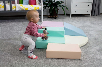 Soft Play Mini Pastel Set: Safe Fun for Kids by Home Decor | Souqify