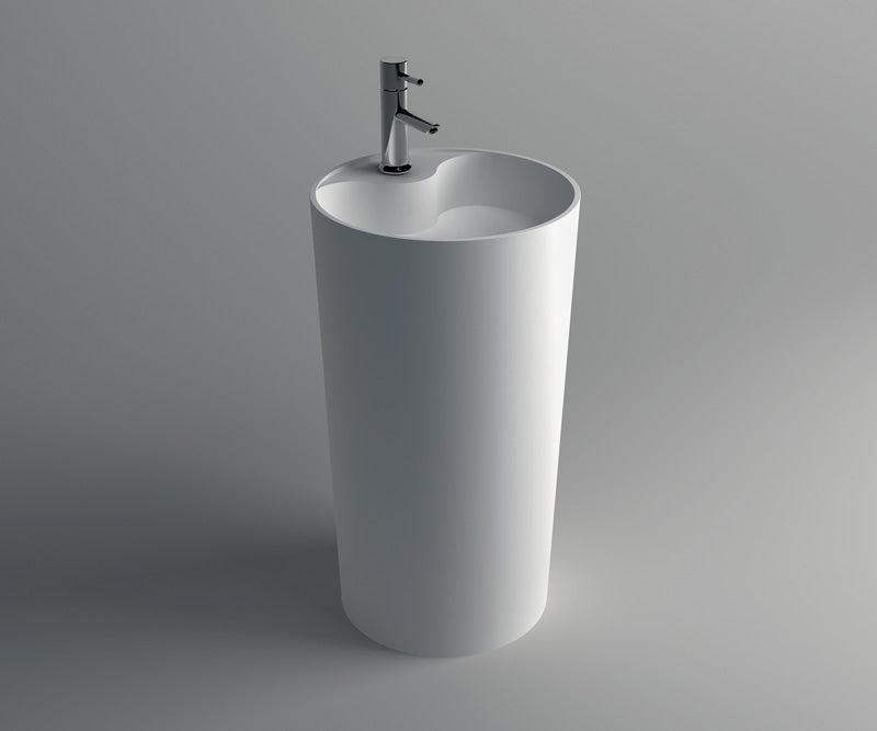 Solid Surface Freestanding Basin JZ2002 by Jingzun | Souqify