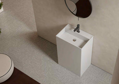 Solid Surface Freestanding Basin JZ2004 by Jingzun | Souqify