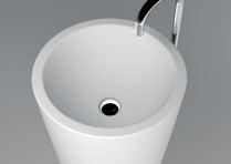 Solid Surface Freestanding Basin JZ2010 by Jingzun | Souqify