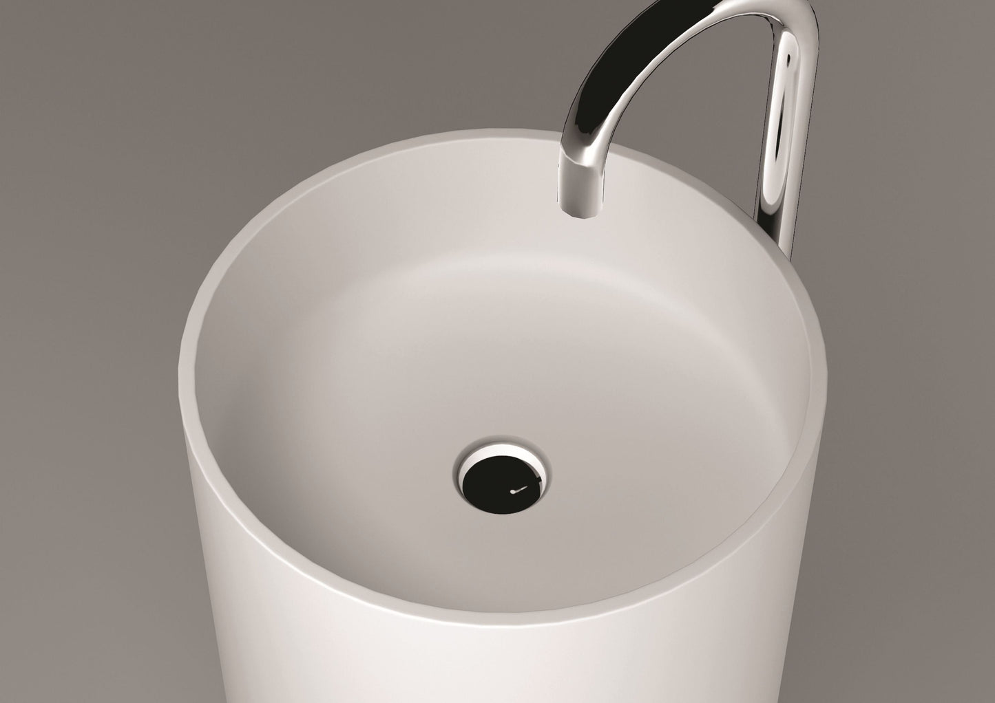 Solid Surface Freestanding Basin JZ2012 by Jingzun | Souqify