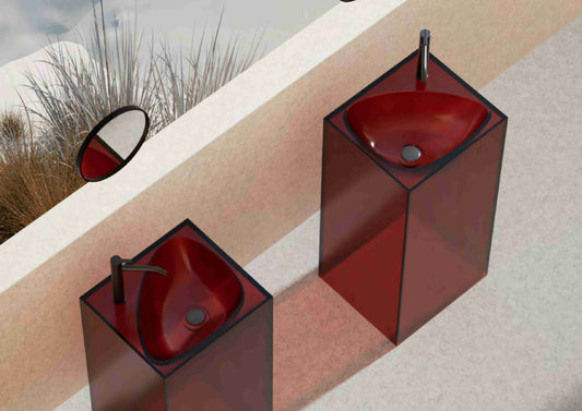Solid Surface Freestanding Basin JZ2024 by Jingzun | Souqify