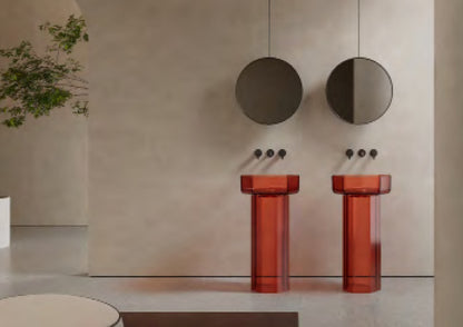 Solid Surface Freestanding Basin JZ2025 by Jingzun | Souqify