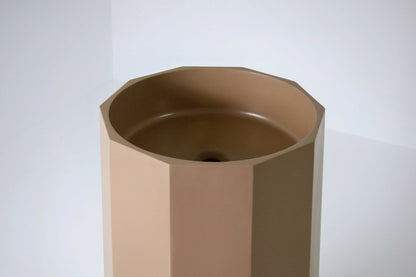 Solid Surface Freestanding Basin JZ2026 by Jingzun | Souqify