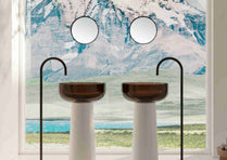 Solid Surface Freestanding Basin JZ2027 by Jingzun | Souqify