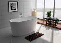 Solid Surface Freestanding Bathtub JZ8602 by Jingzun | Souqify