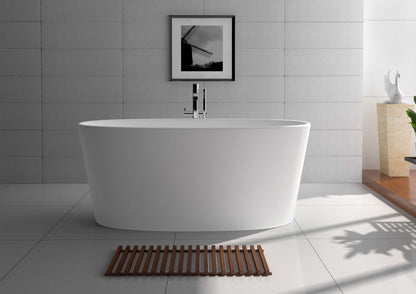 Solid Surface Freestanding Bathtub JZ8602 by Jingzun | Souqify
