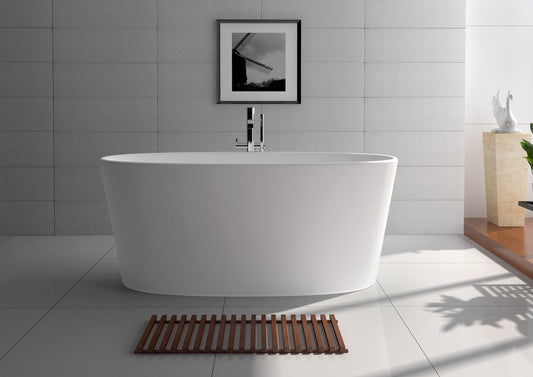 Solid Surface Freestanding Bathtub JZ8602 by Jingzun | Souqify