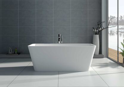 Solid Surface Freestanding Bathtub JZ8603 by Jingzun | Souqify