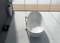 Solid Surface Freestanding Bathtub JZ8611 by Jingzun | Souqify