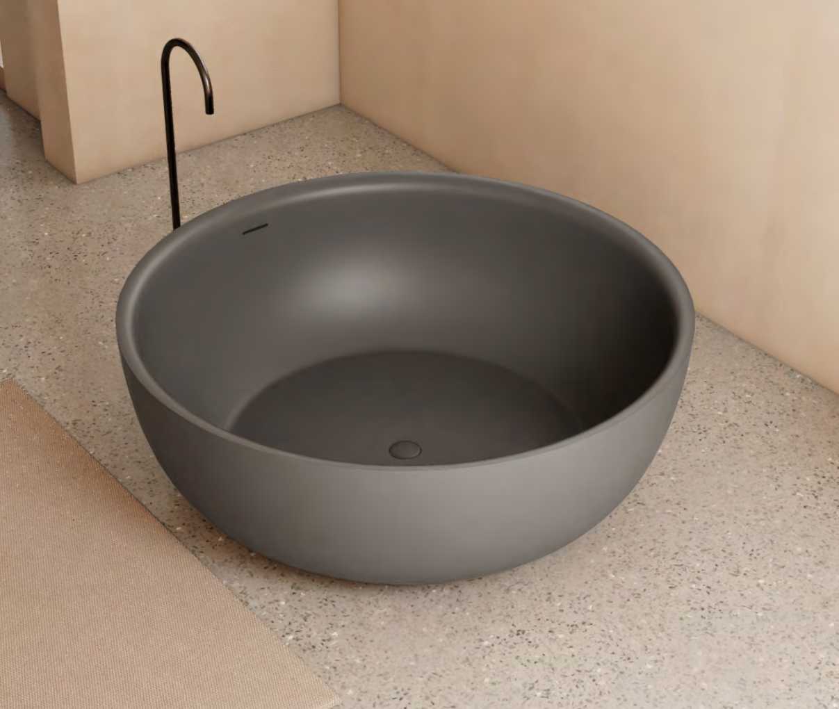 Solid Surface Freestanding Bathtub JZ8612 by Jingzun | Souqify