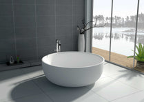 Solid Surface Freestanding Bathtub JZ8612 by Jingzun | Souqify