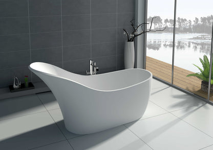 Solid Surface Freestanding Bathtub JZ8613 by Jingzun | Souqify