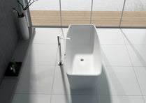 Solid Surface Freestanding Bathtub JZ8618 by Jingzun | Souqify