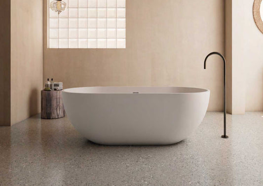 Solid Surface Freestanding Bathtub JZ8619 by Jingzun | Souqify
