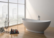 Solid Surface Freestanding Bathtub JZ8620 by Jingzun | Souqify