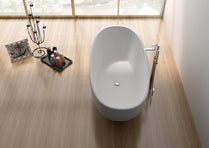 Solid Surface Freestanding Bathtub JZ8628 by Jingzun | Souqify