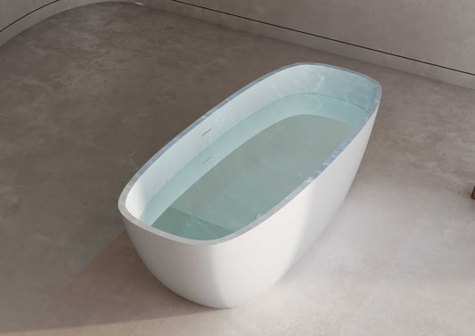 Solid Surface Freestanding Bathtub JZ8630 by Jingzun | Souqify