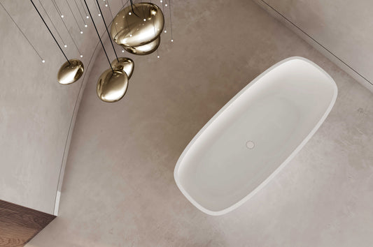 Solid Surface Freestanding Bathtub JZ8630 by Jingzun | Souqify