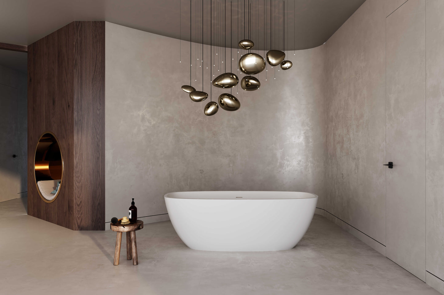 Solid Surface Freestanding Bathtub JZ8630 by Jingzun | Souqify