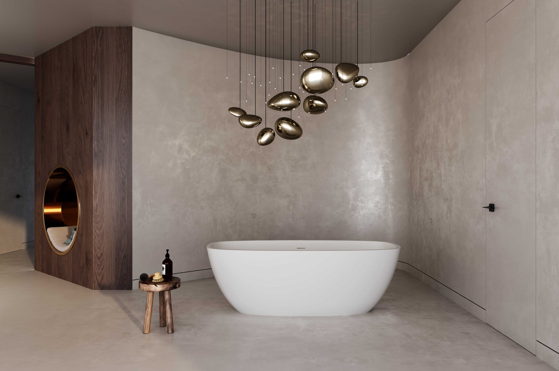 Solid Surface Freestanding Bathtub JZ8630 by Jingzun | Souqify