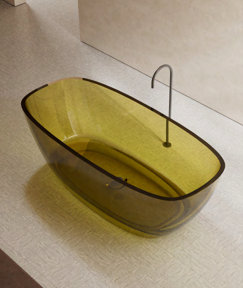 Solid Surface Freestanding Bathtub JZ8630 by Jingzun | Souqify