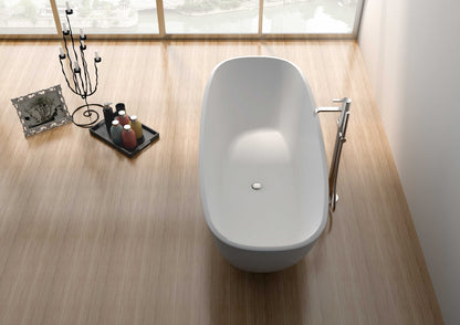 Solid Surface Freestanding Bathtub JZ8630 by Jingzun | Souqify