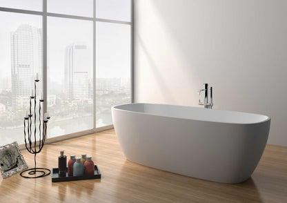 Solid Surface Freestanding Bathtub JZ8632 by Jingzun | Souqify
