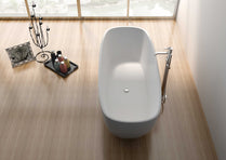 Solid Surface Freestanding Bathtub JZ8632 by Jingzun | Souqify